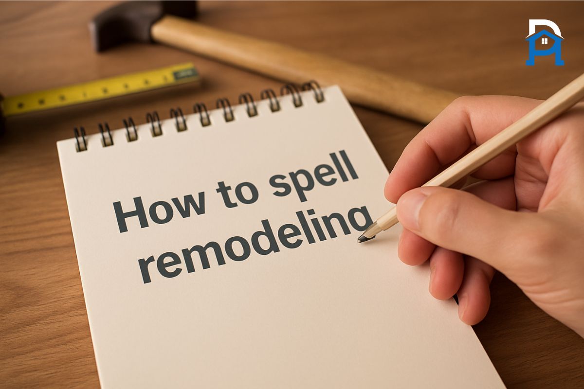 how to spell remodeling