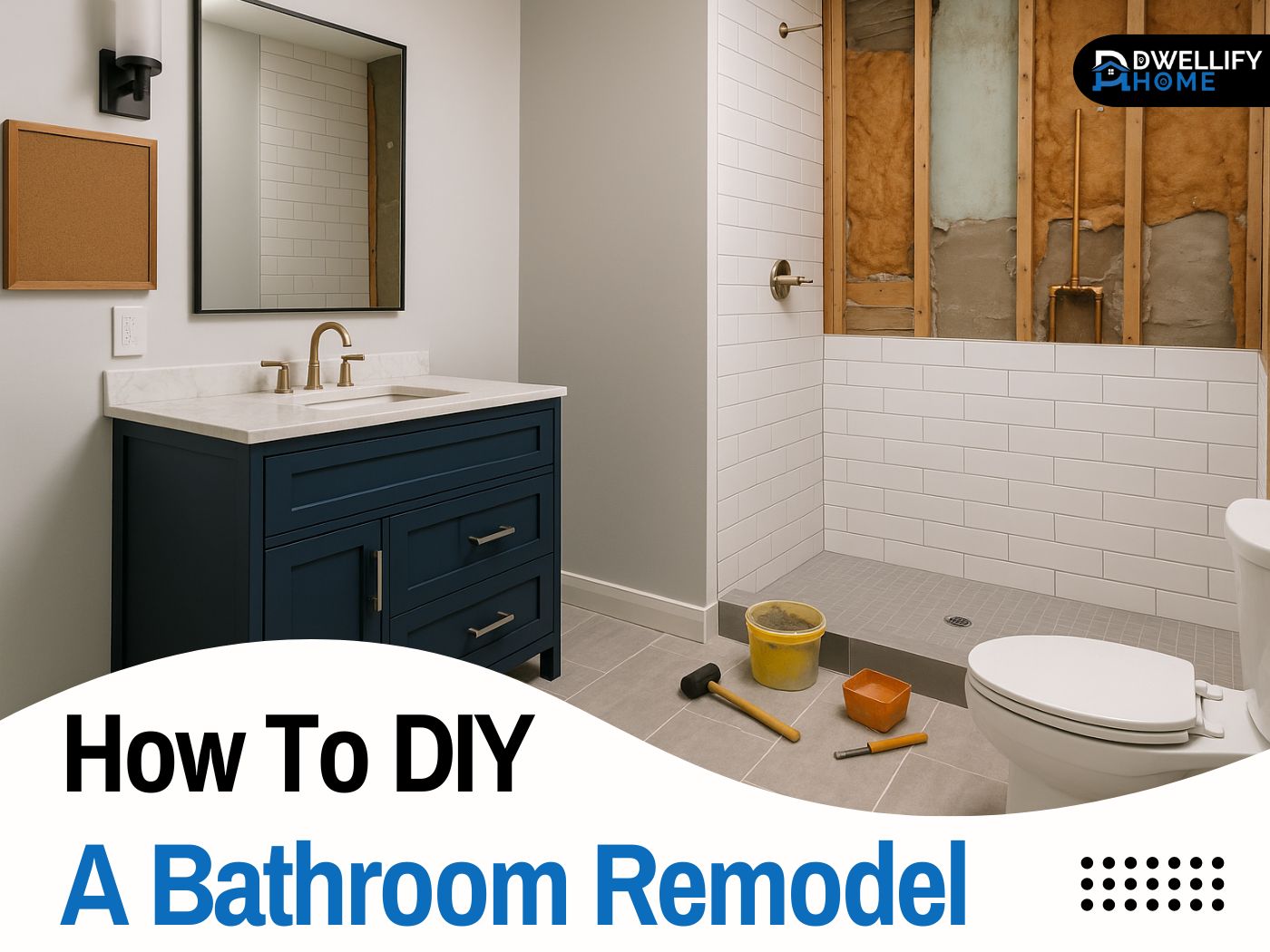 diy bathroom remodel