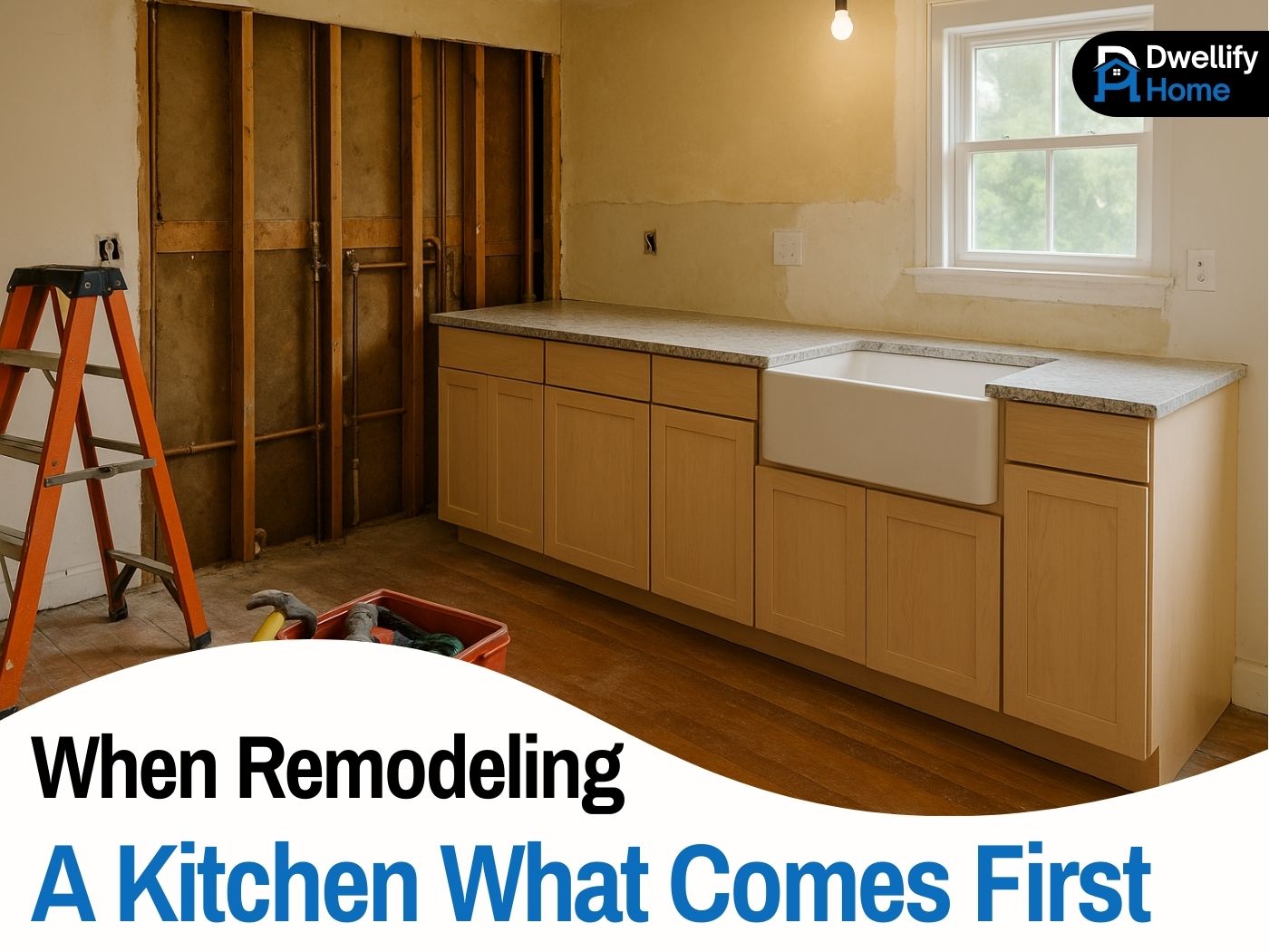 when remodeling a kitchen what comes first
