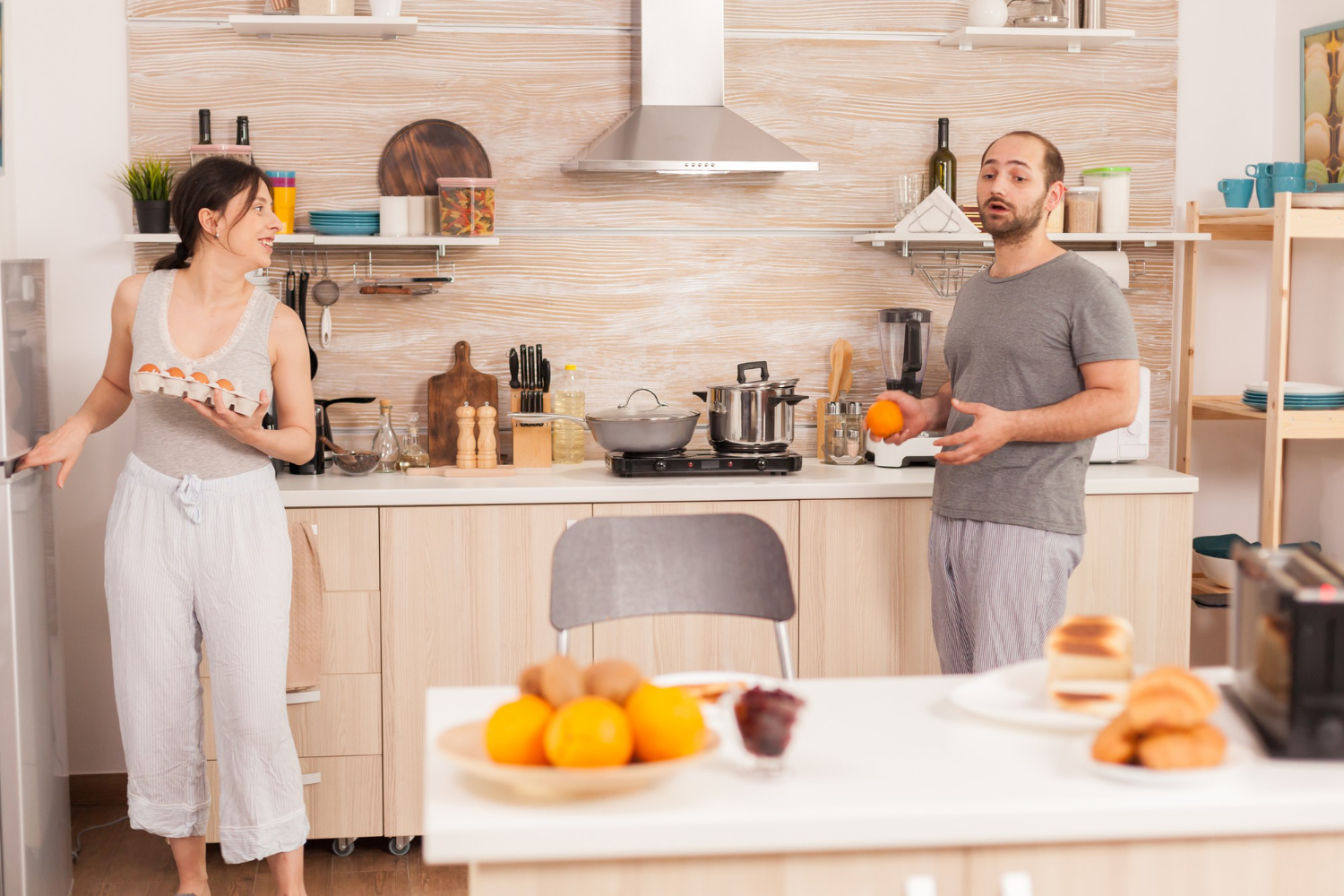 Custom Kitchen With Bonus Storage – Solving the Pain Points