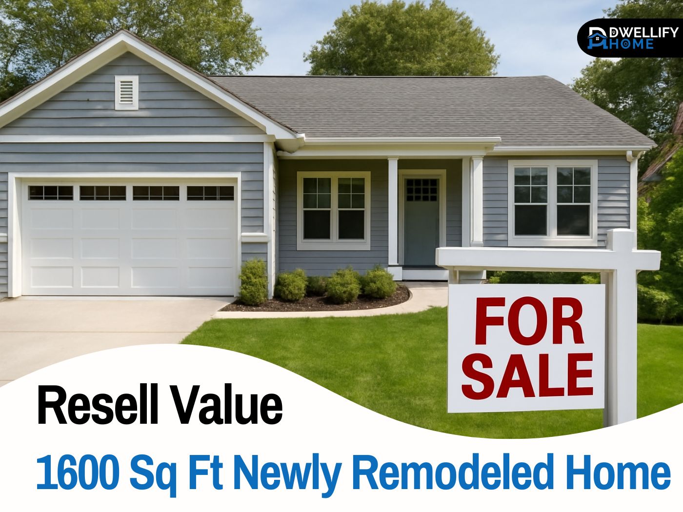 Resell Value of a 1600 Sq Ft Newly Remodeled Home
