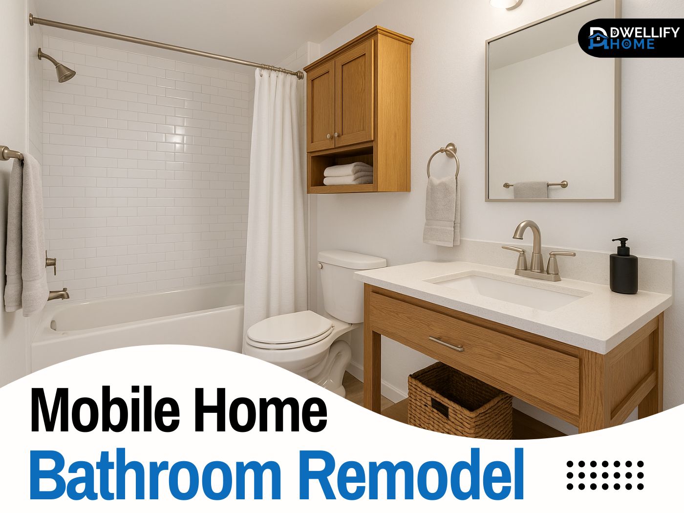 mobile home bathroom remodel