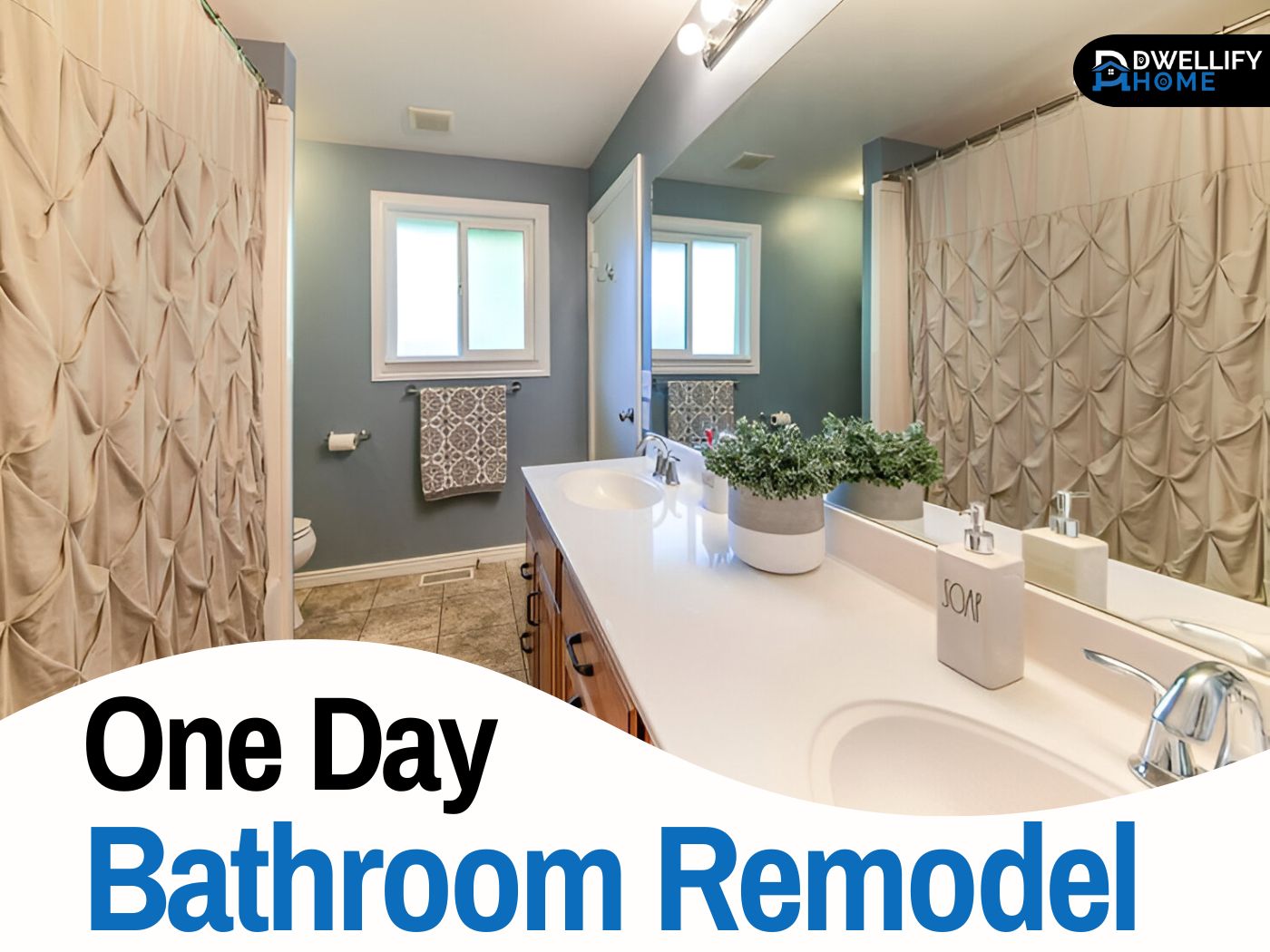 one day bathroom remodel
