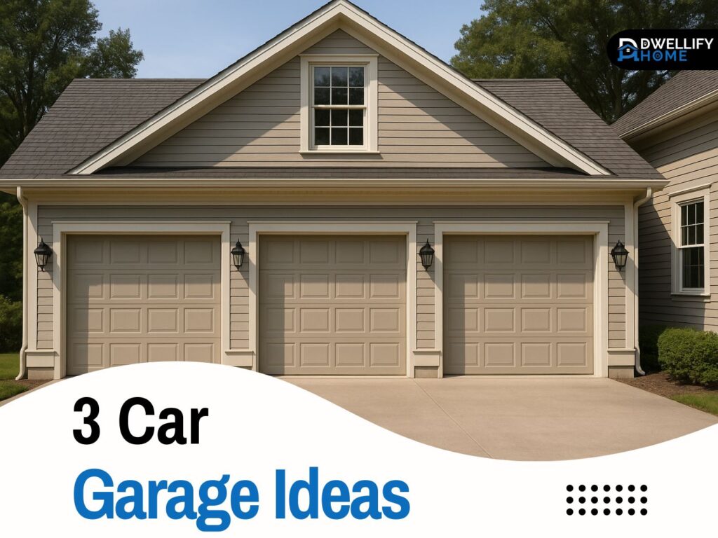 3 car garage ideas