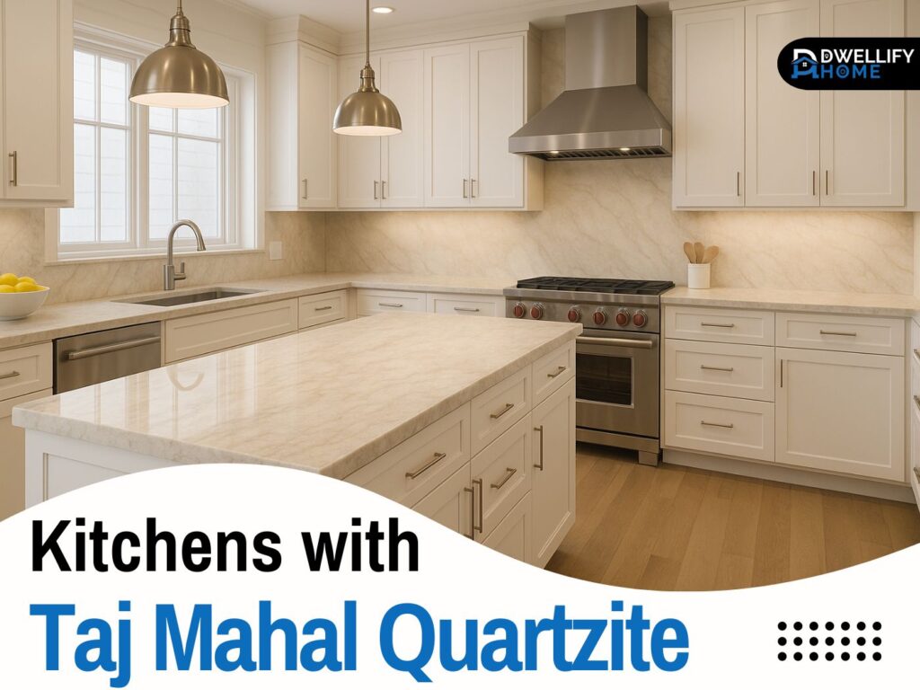 Kitchens with Taj Mahal Quartzite