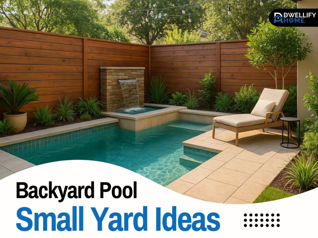 backyard pool small yard