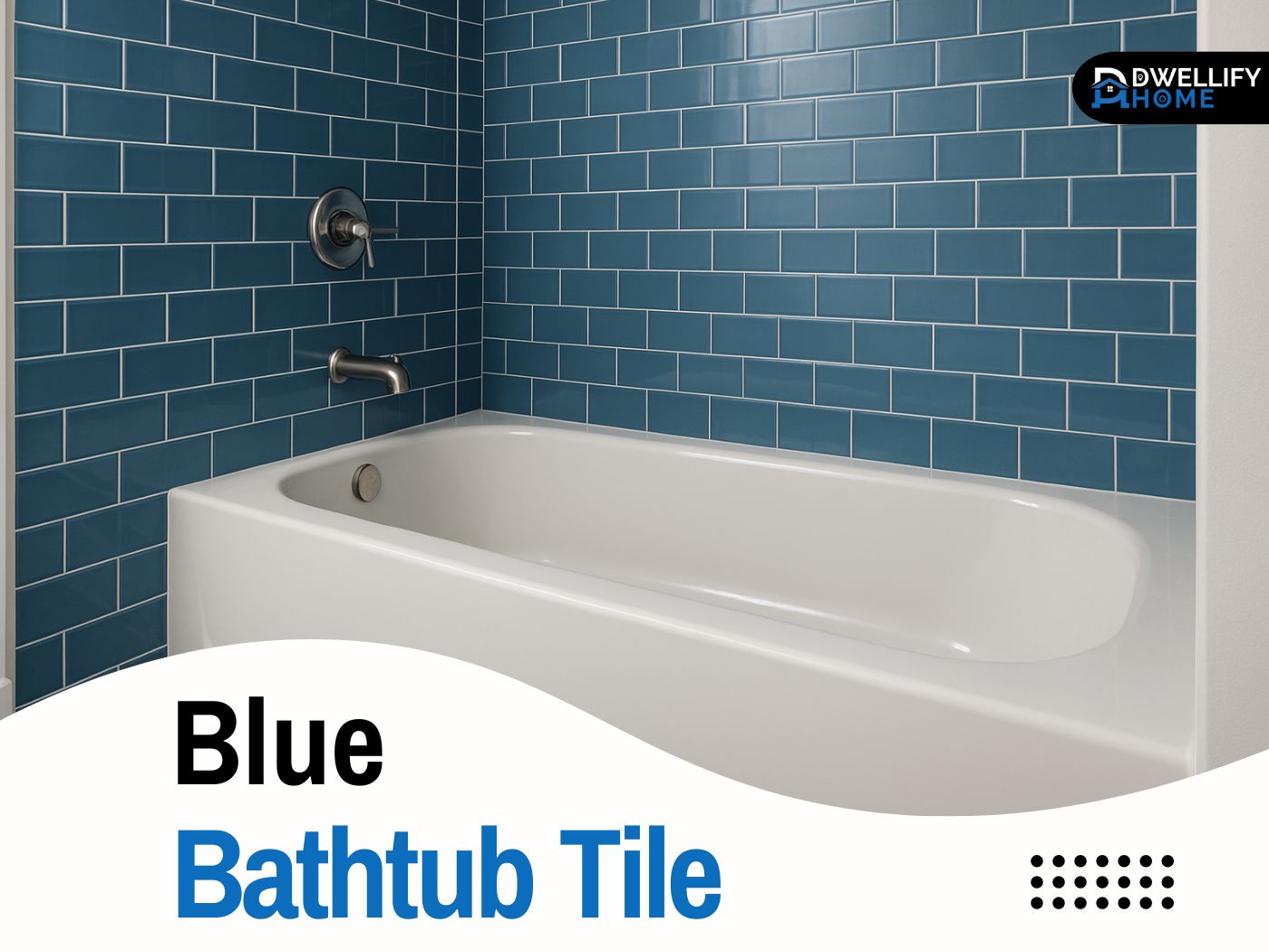 blue bathtub tile