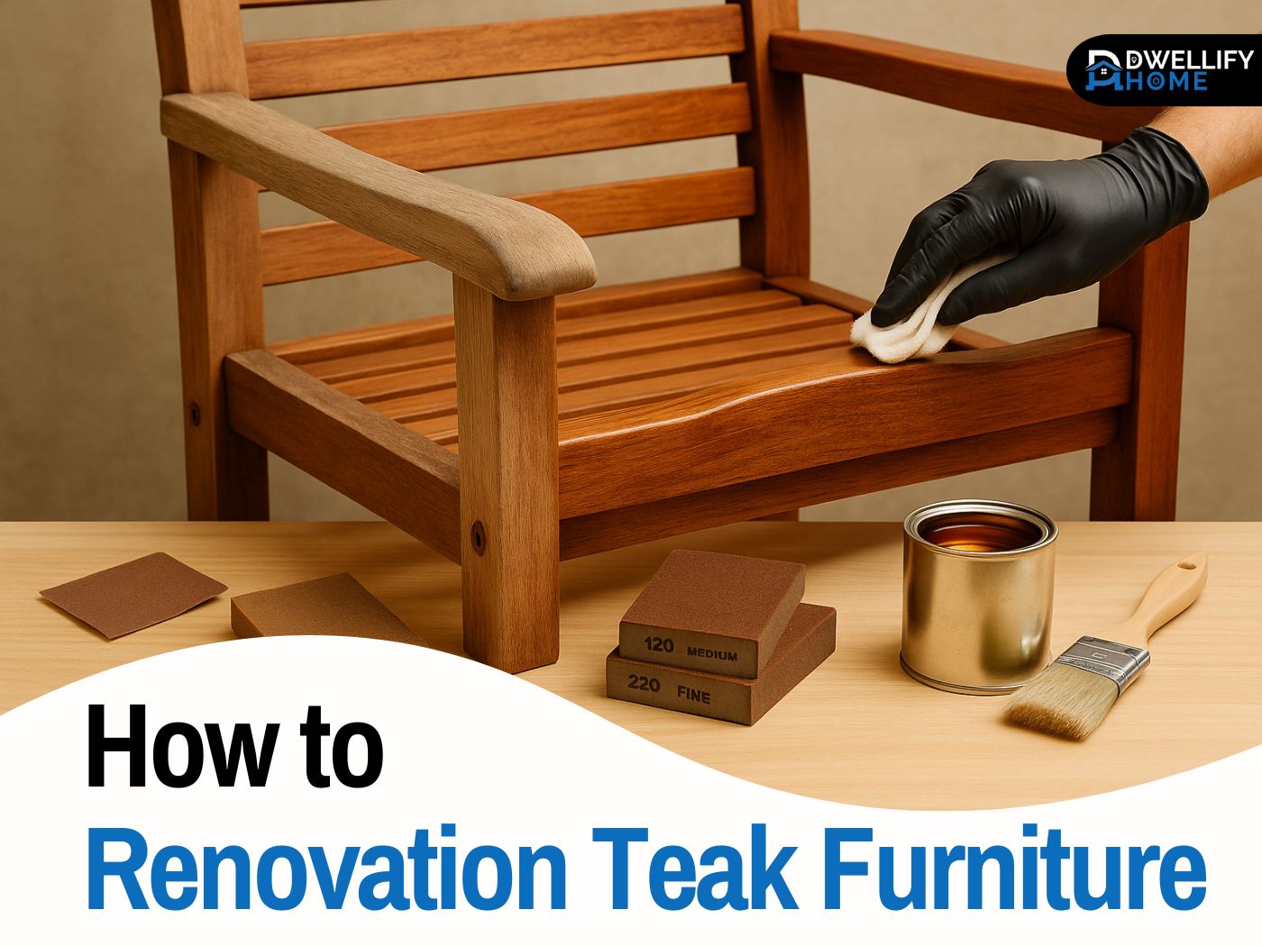 how to renovate teak furniture