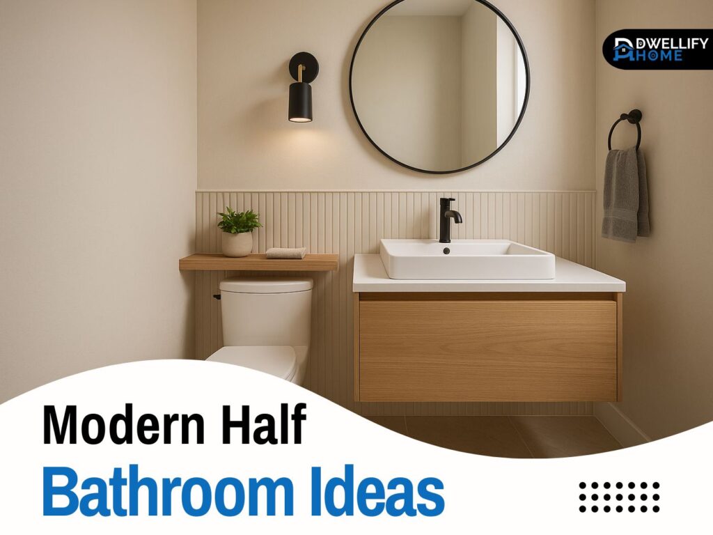 modern half bathroom ideas