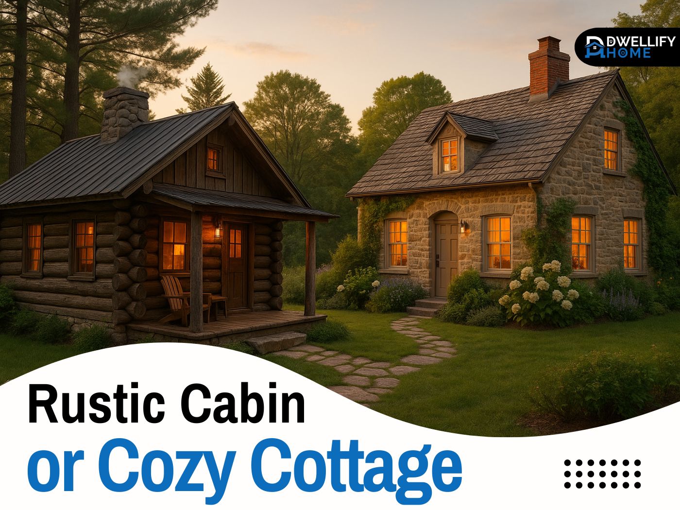 Rustic Cabin or Cozy Cottage