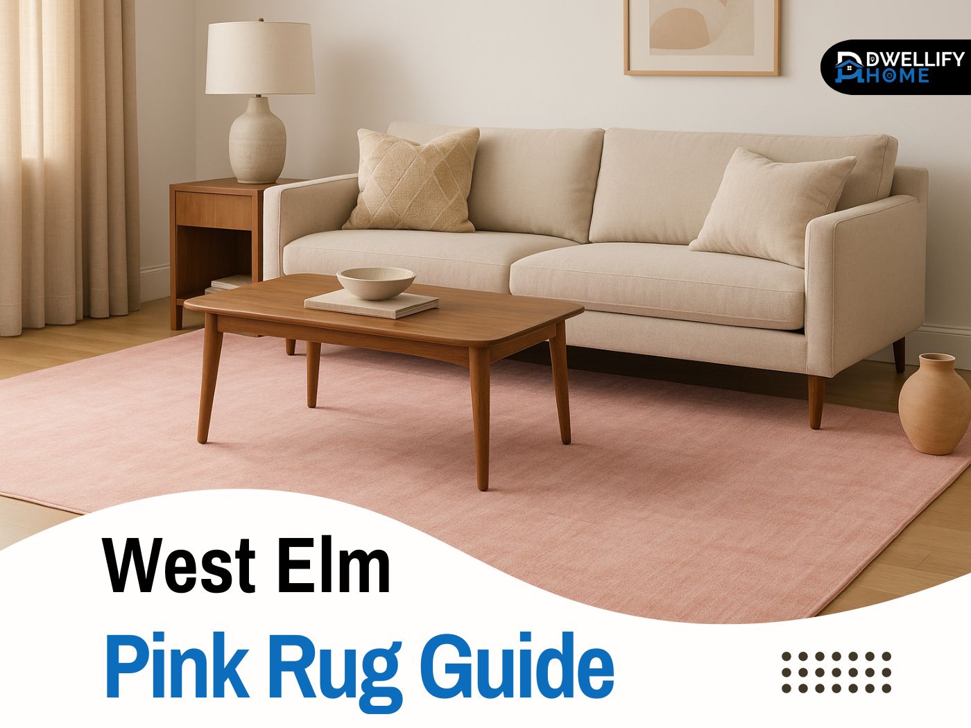 west elm pink rug