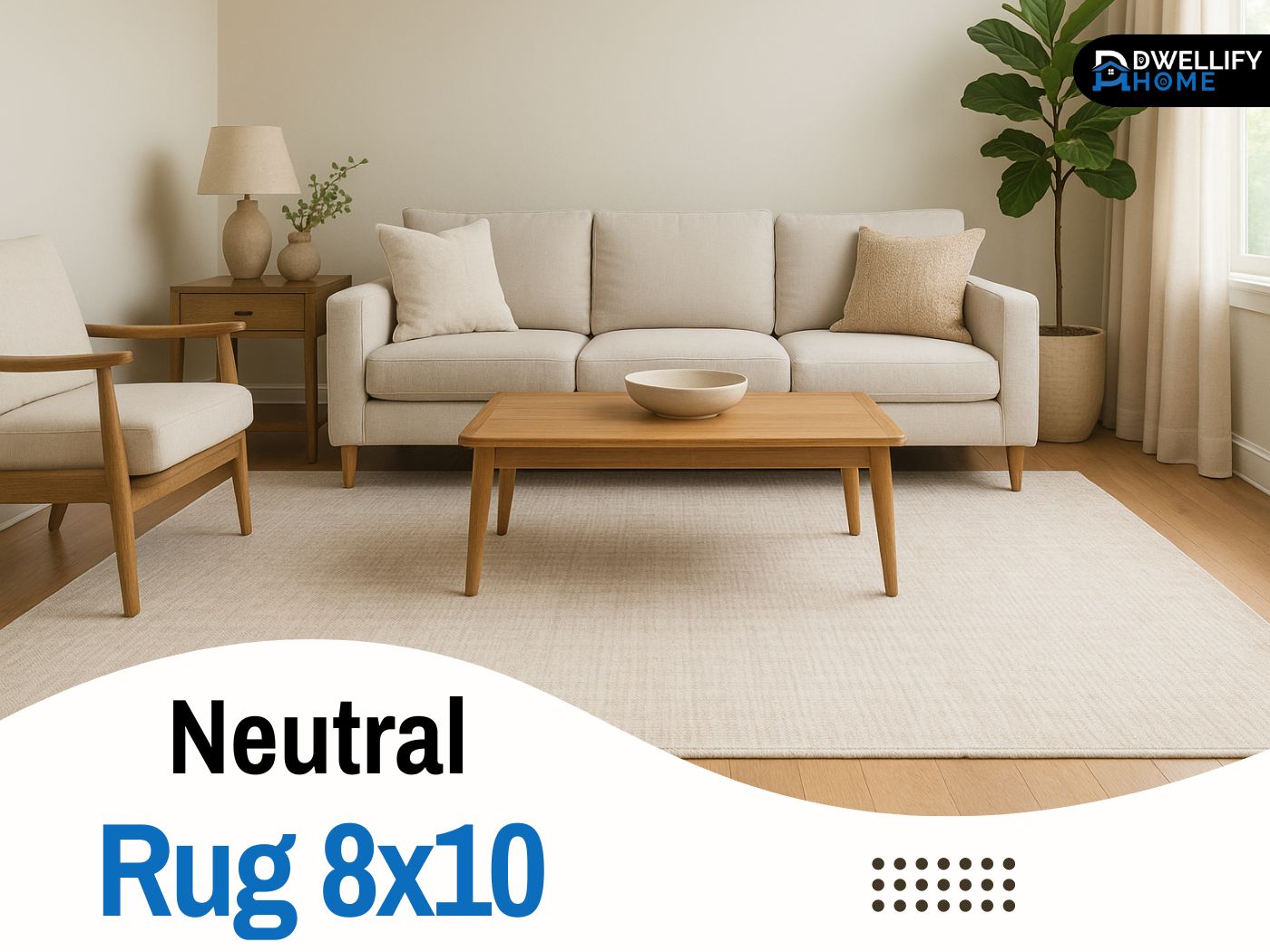 Neutral Rug 8x10
