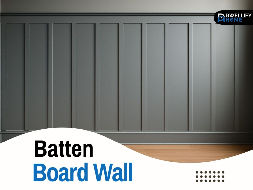 batten board wall