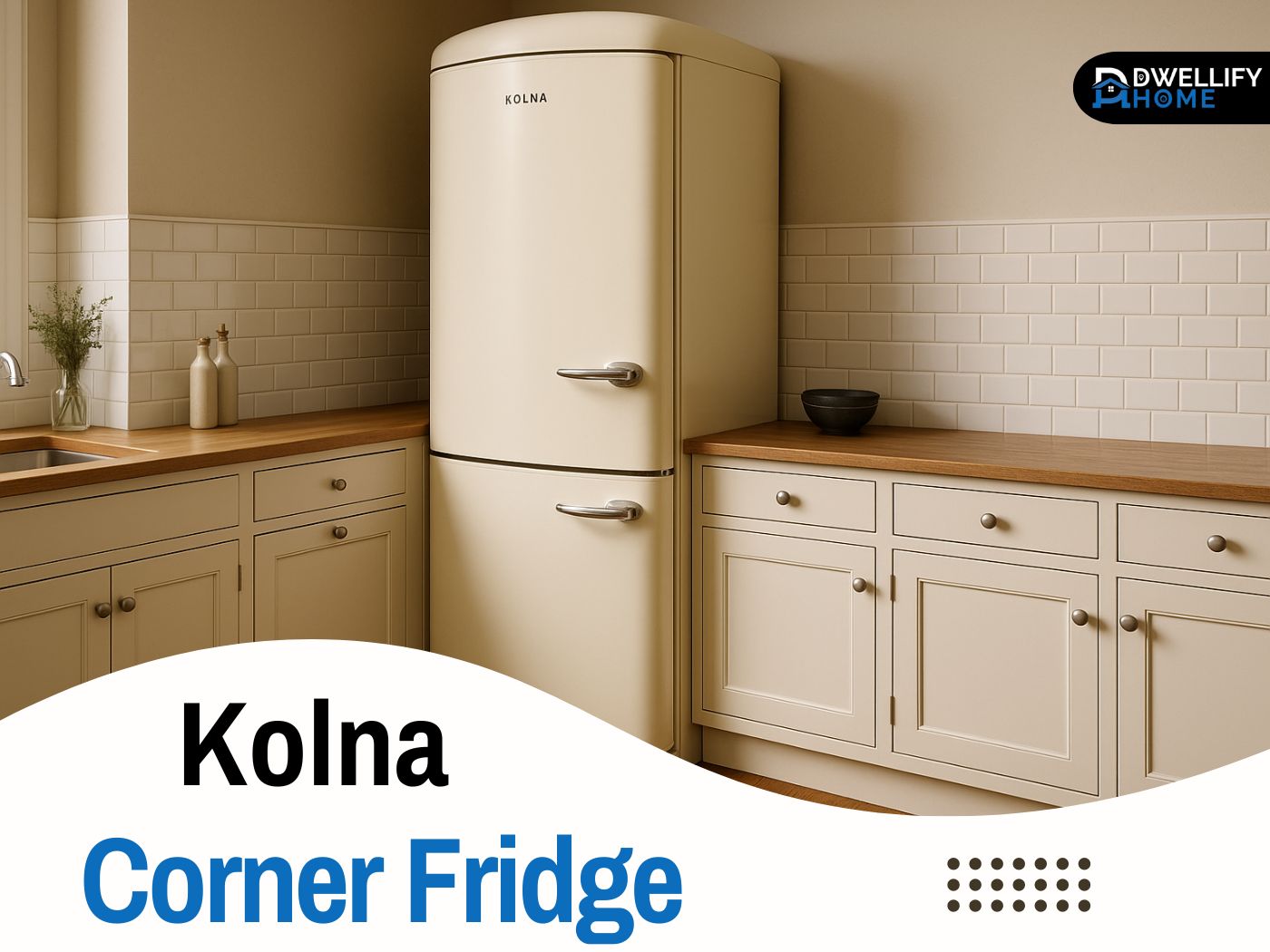 kolna corner fridge