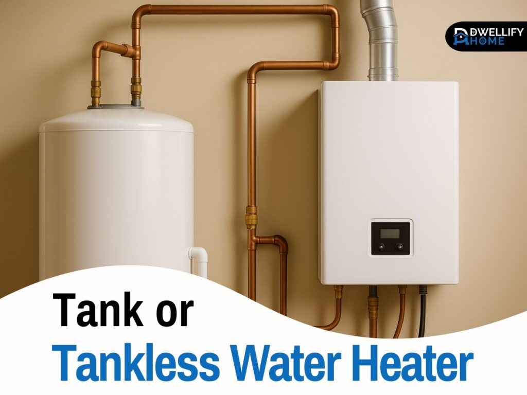 tank or tankless water heater