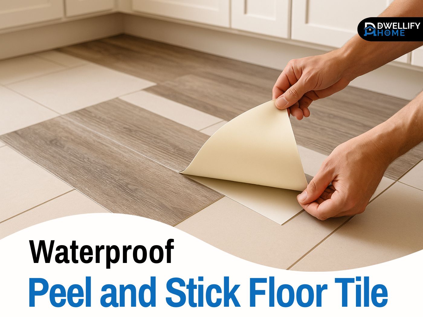 waterproof peel and stick floor tile