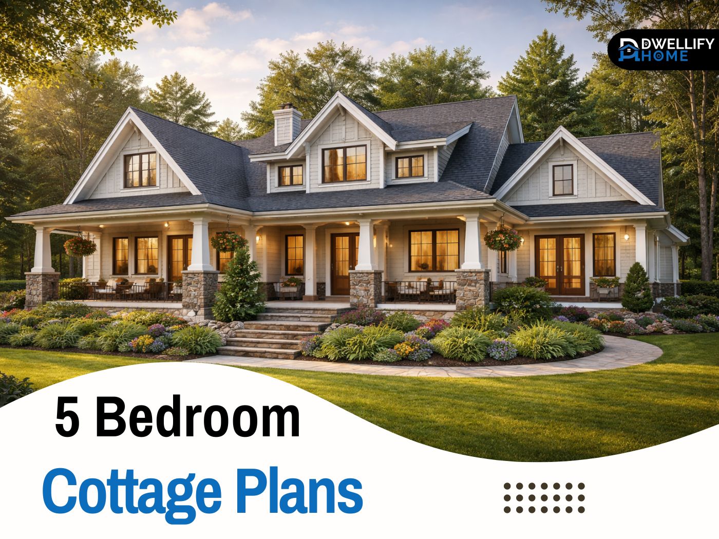 5 bedroom cottage plans