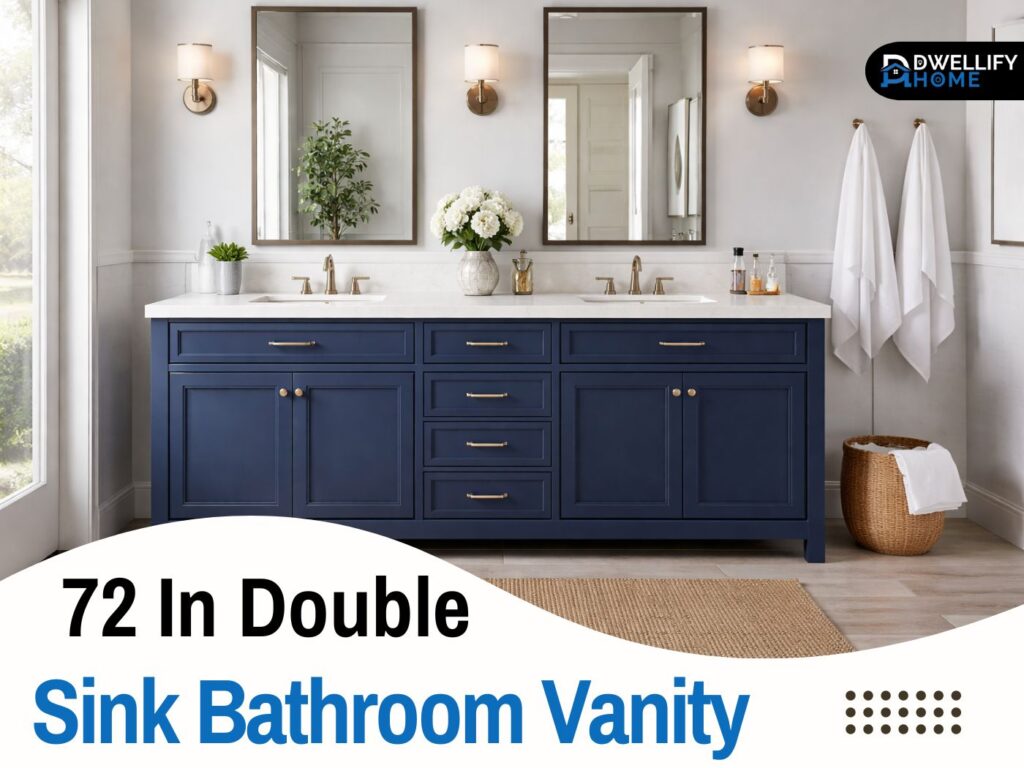 72 in double sink bathroom vanity