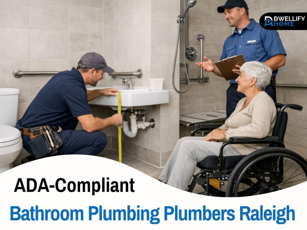 ada-compliant bathroom plumbing plumbers raleigh