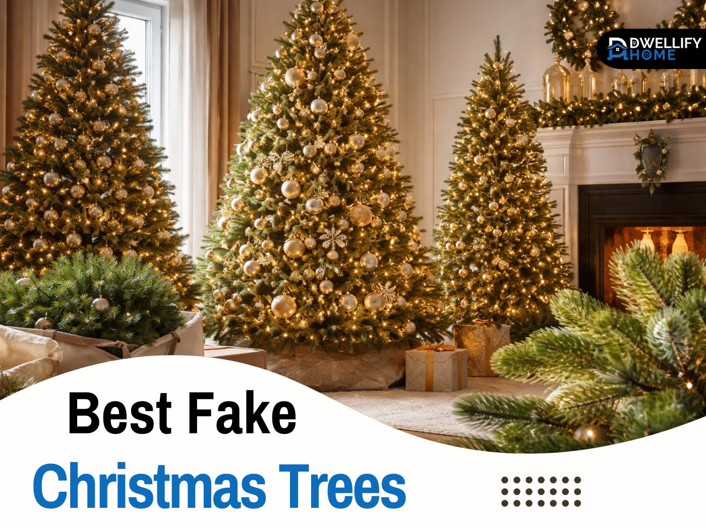 best fake christmas trees