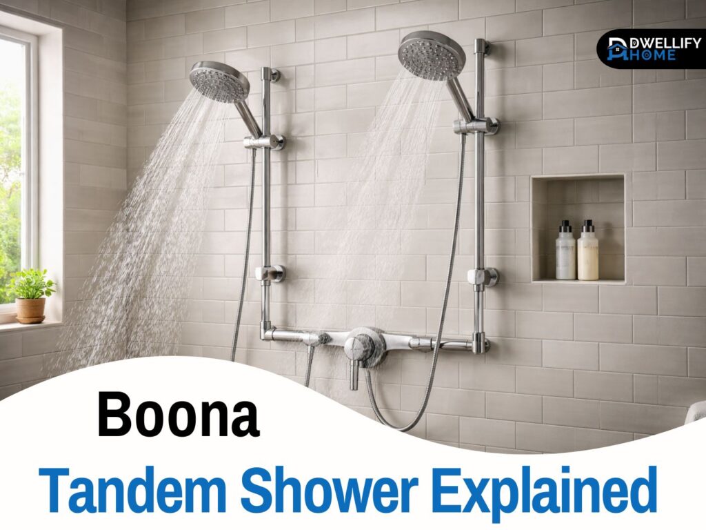 boona tandem shower