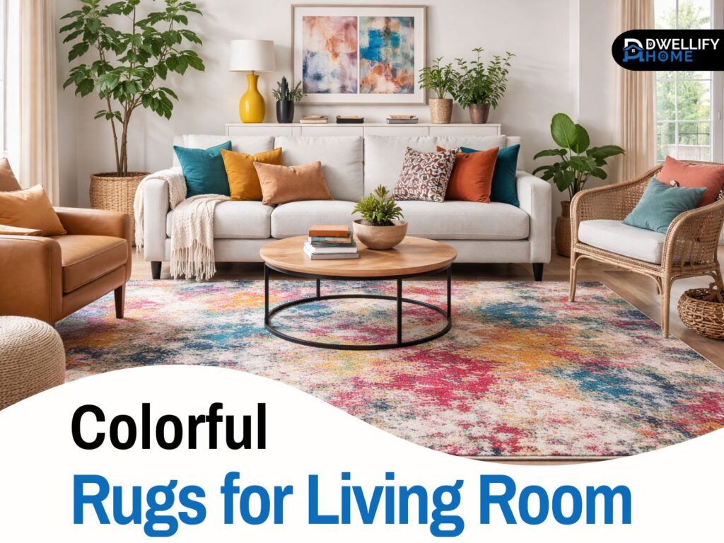 colorful rugs for living room