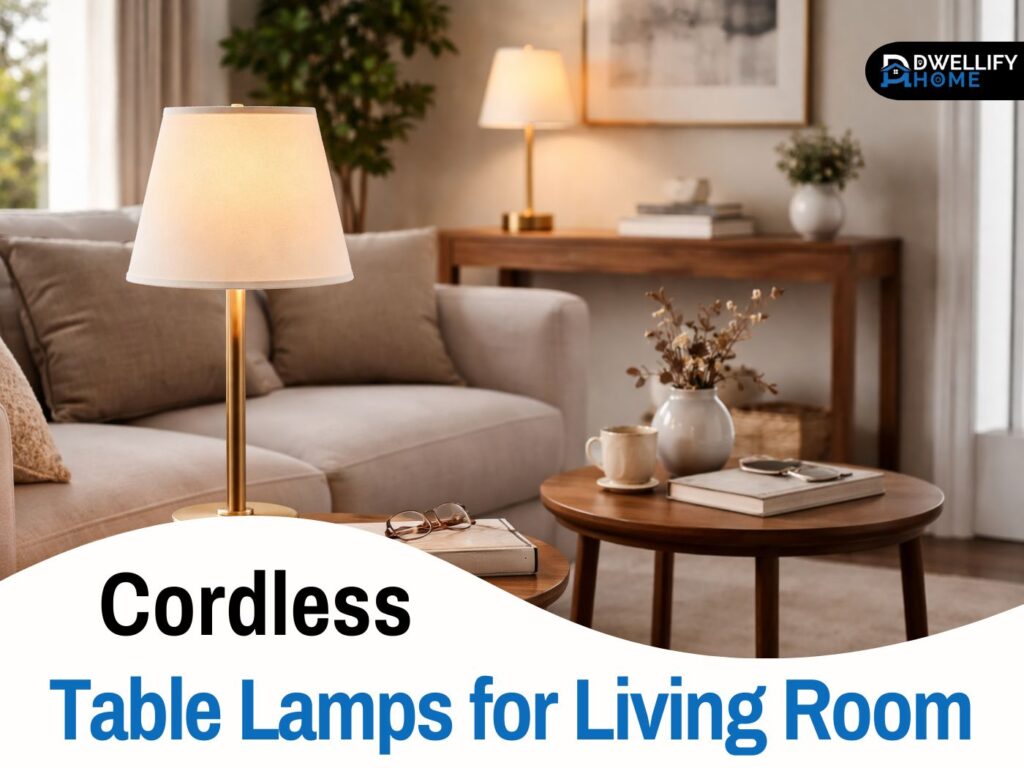 cordless table lamps for living room