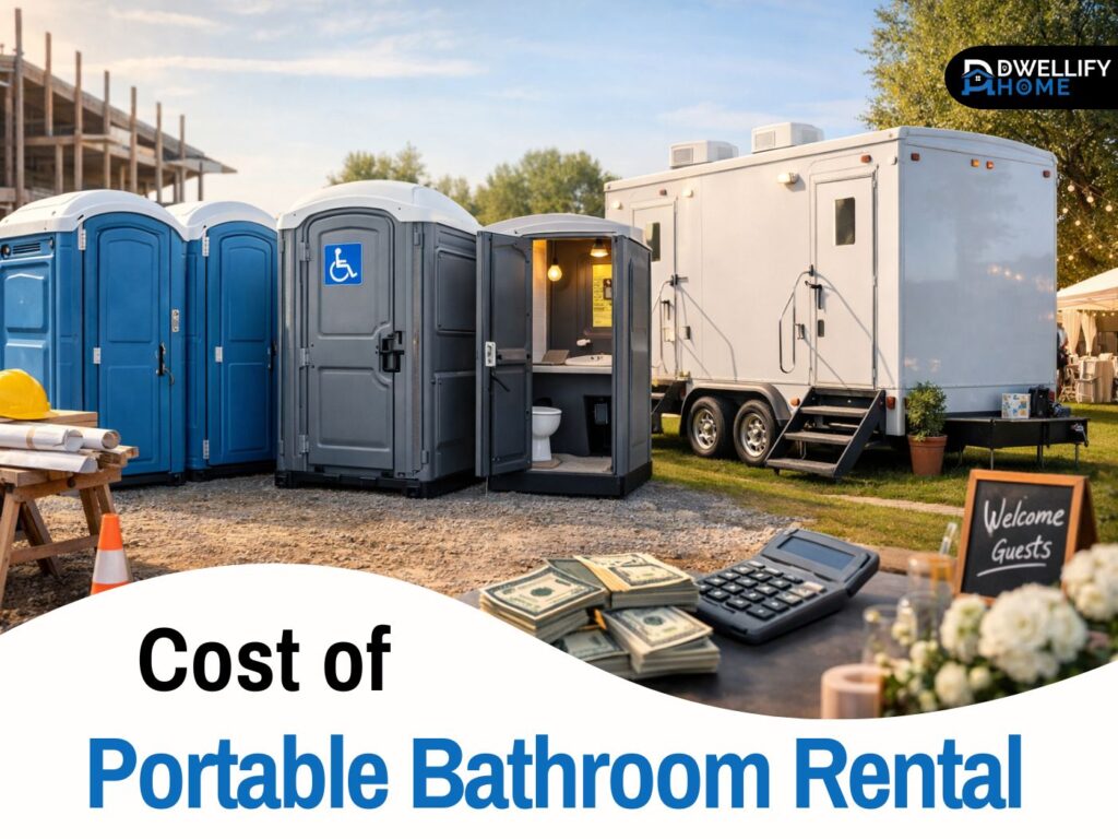 cost of portable bathroom rental