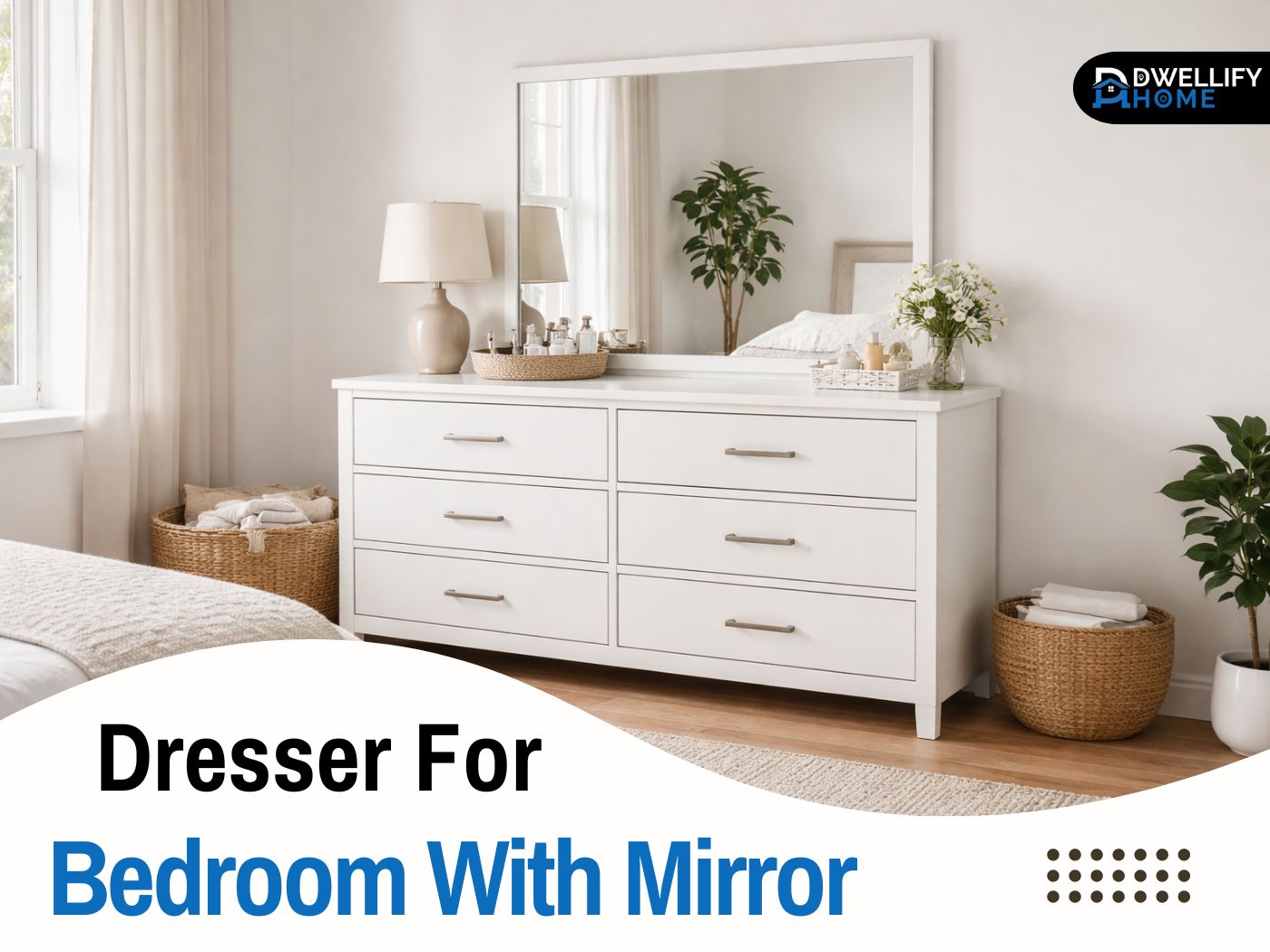 dresser for bedroom with mirror