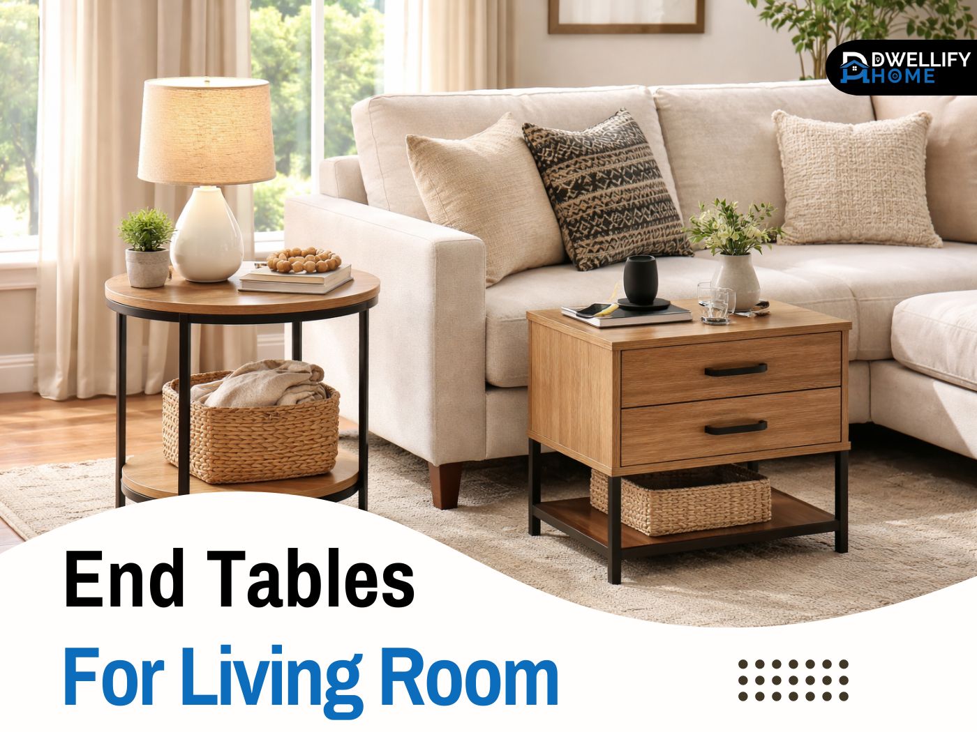 end tables for living room