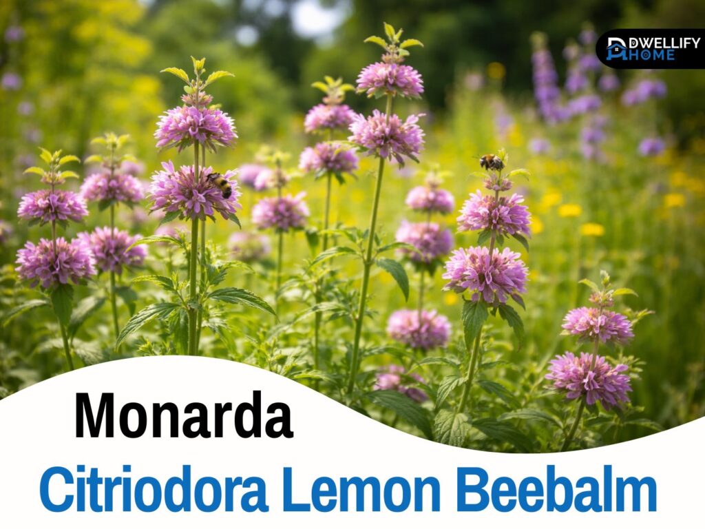 monarda citriodora lemon beebalm