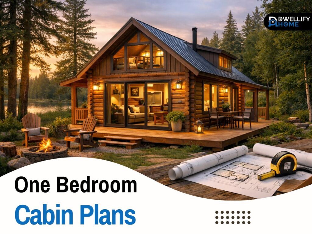 one bedroom cabin plans