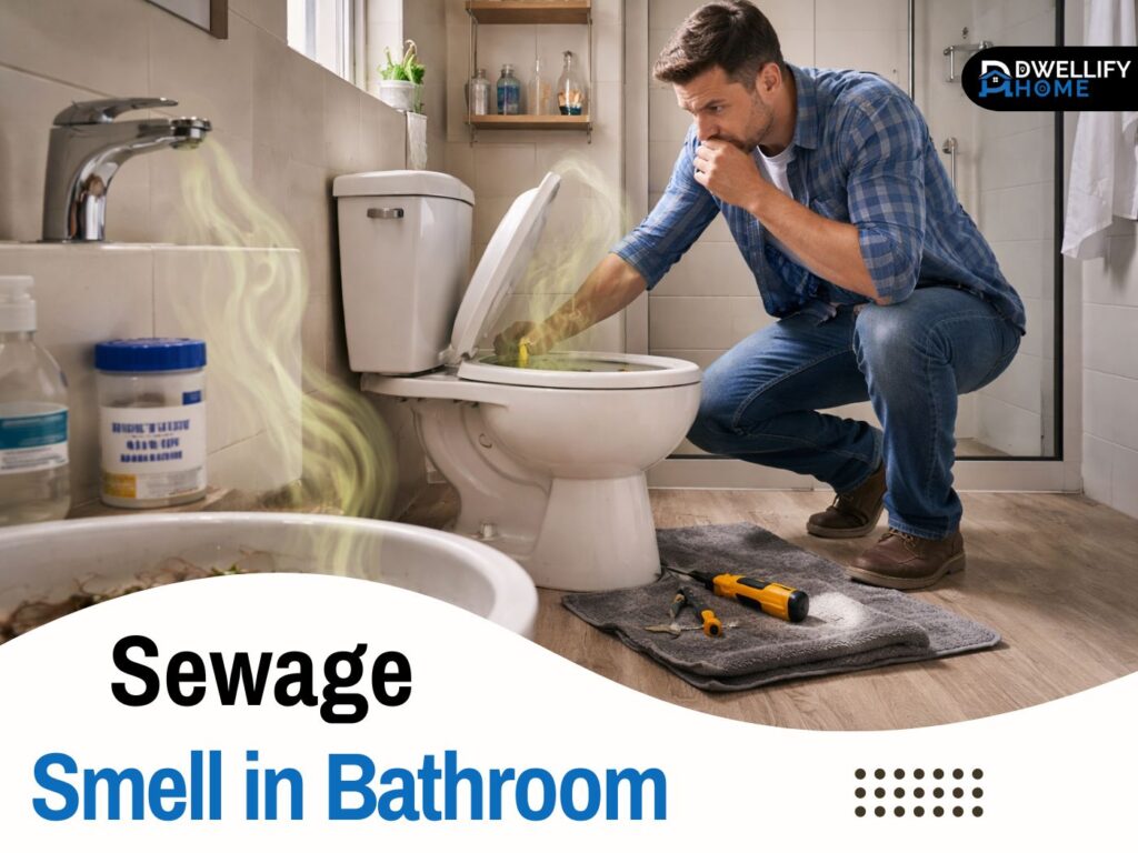 sewage smell in bathroom