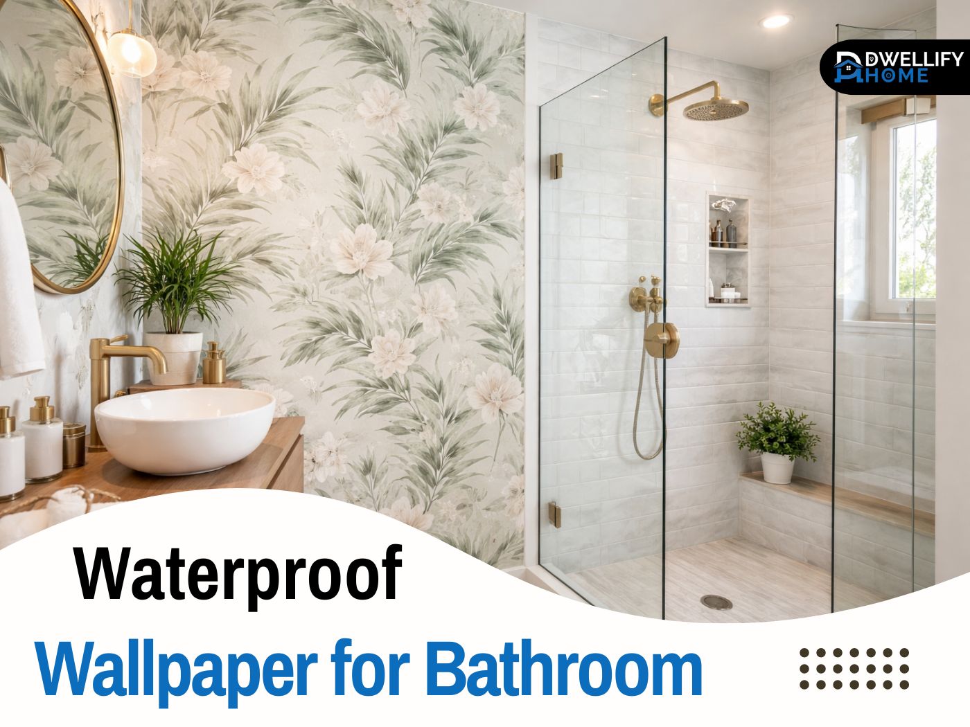 waterproof wallpaper for bathroom