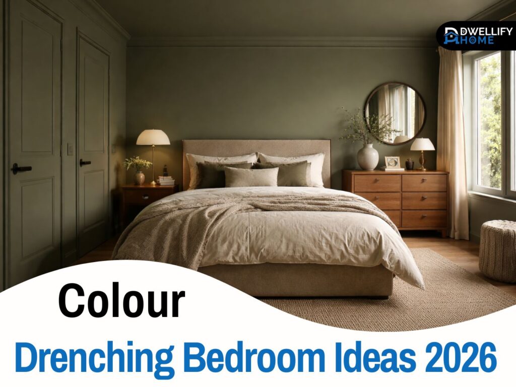 Colour Drenching Bedroom Ideas