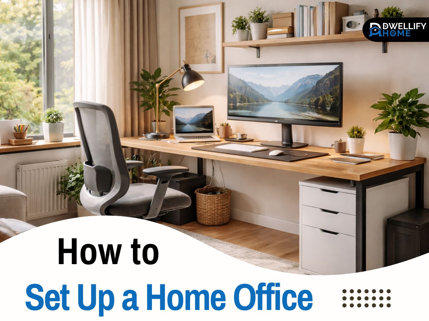 how to set up a home office