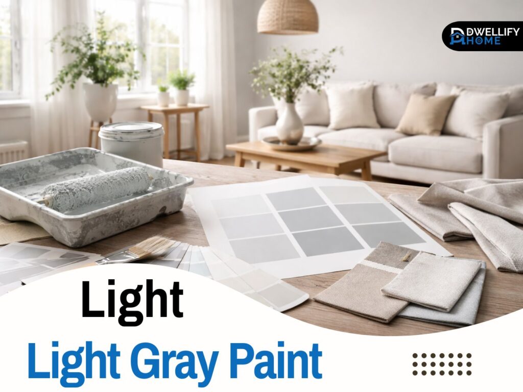 light light gray paint
