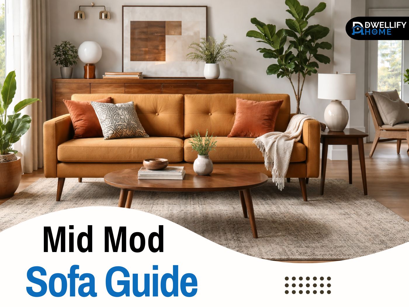 mid mod sofa