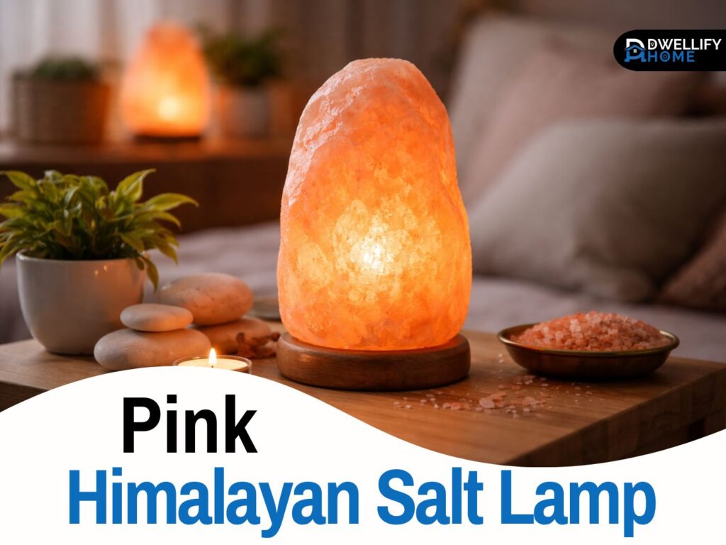 pink himalayan salt lamp