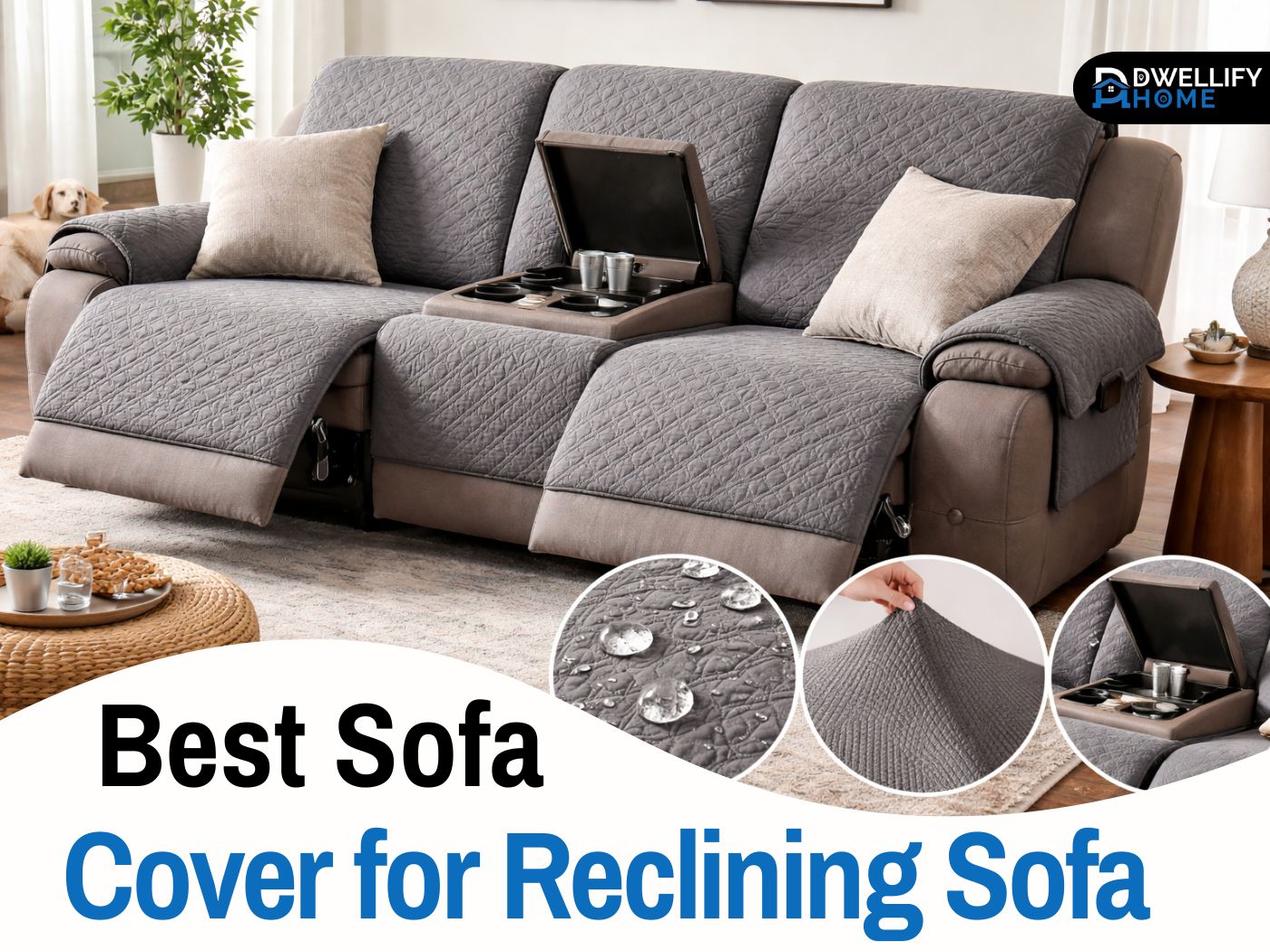 sofa cover for reclining sofa