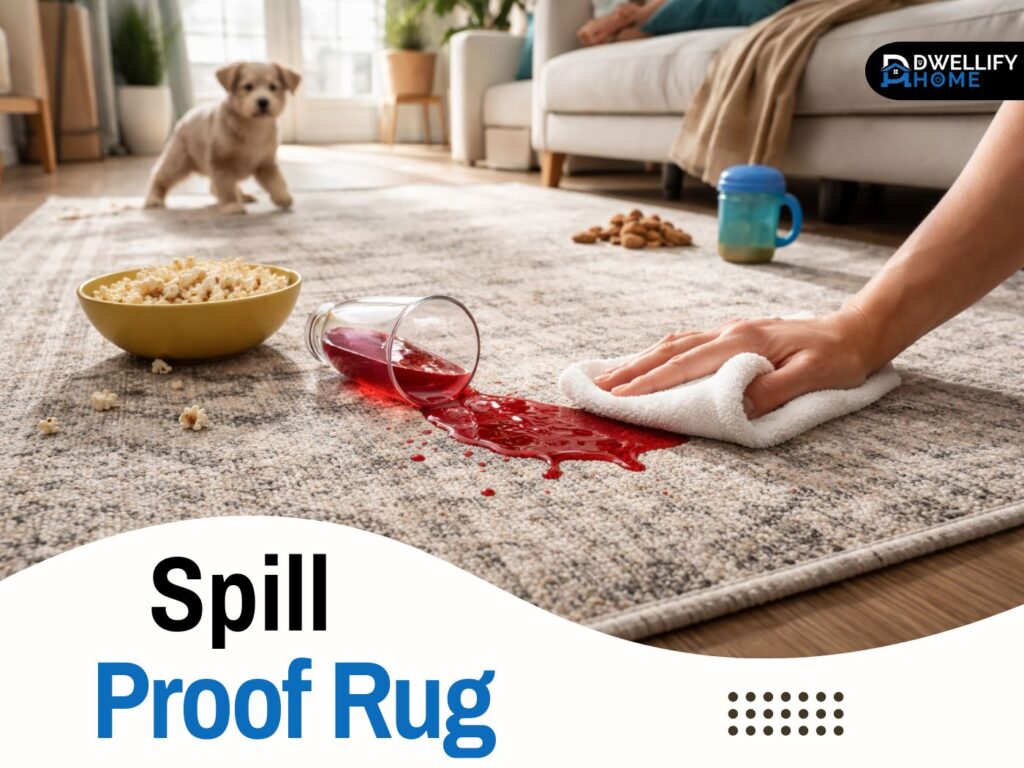 spill proof rug
