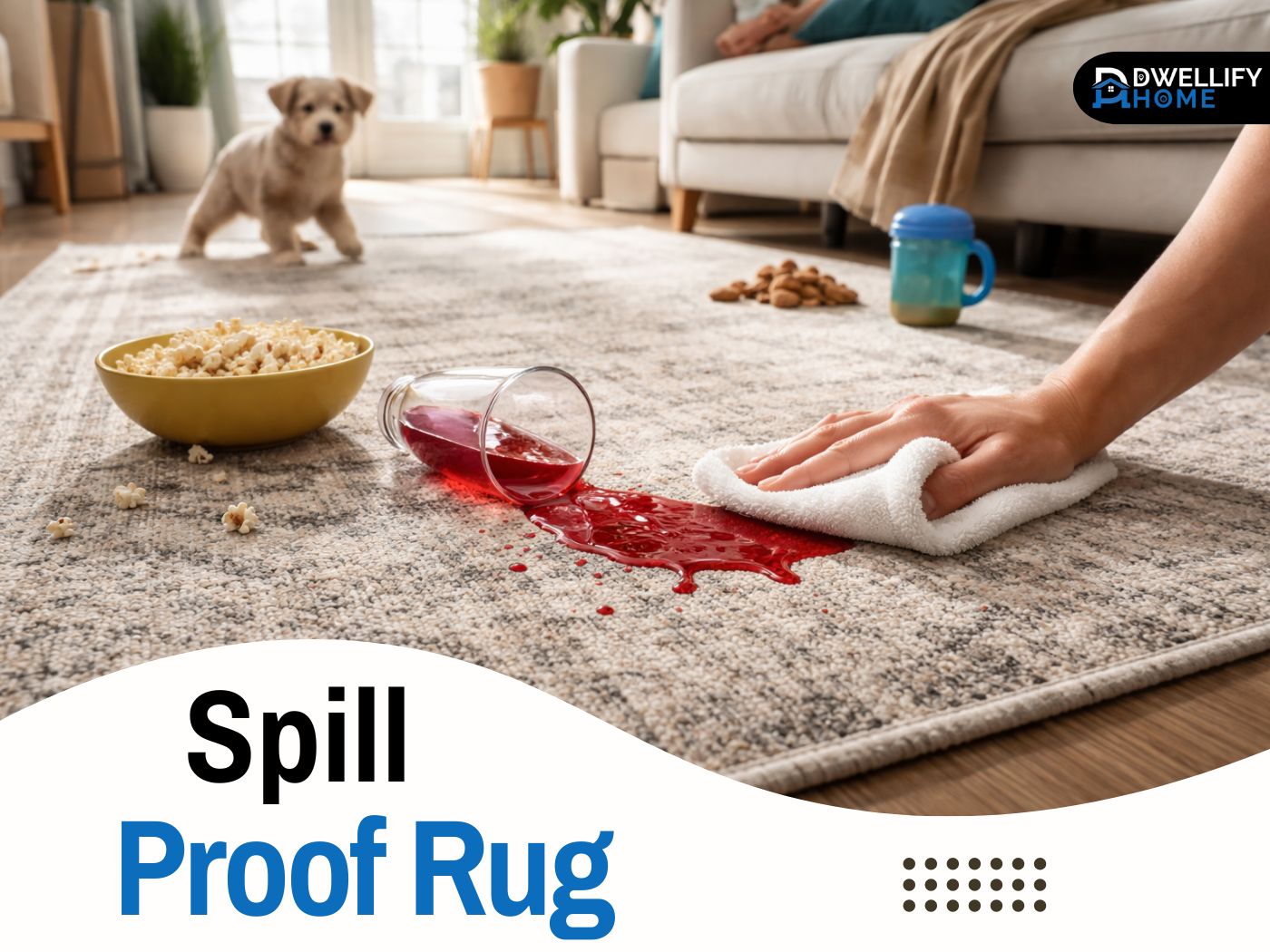 spill proof rug
