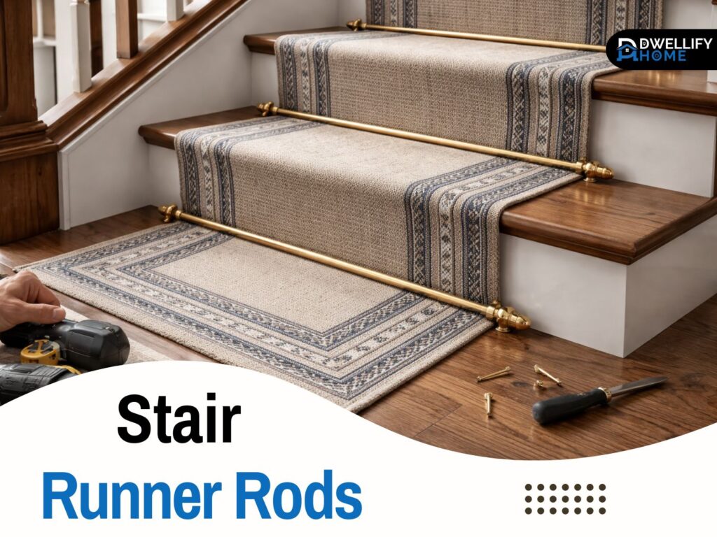 stair runner rods