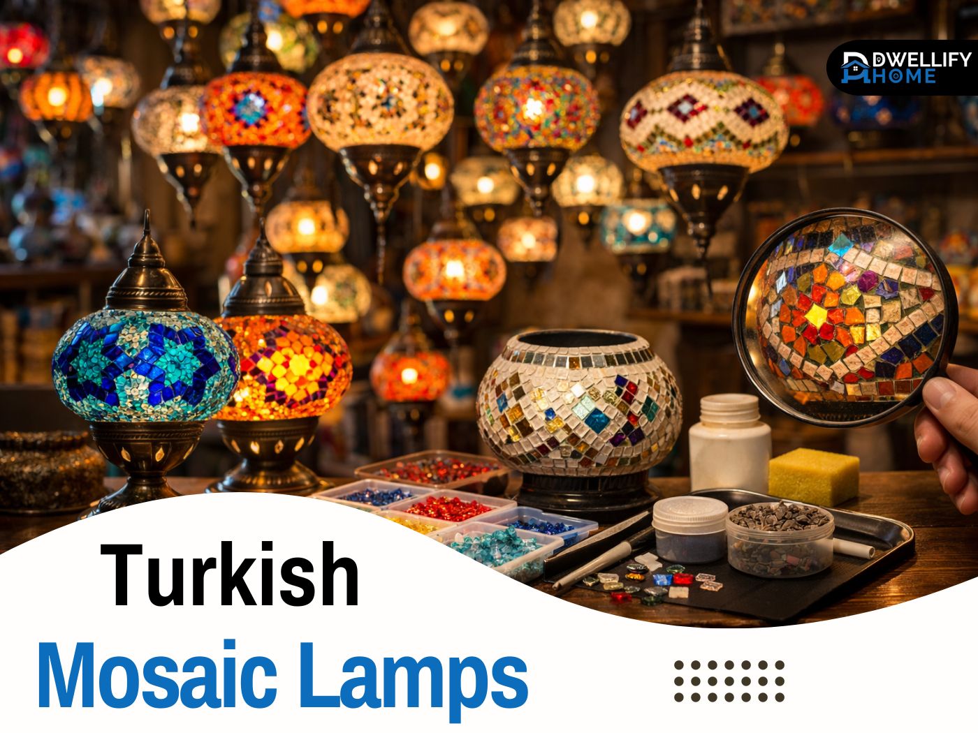 turkish mosaic lamps