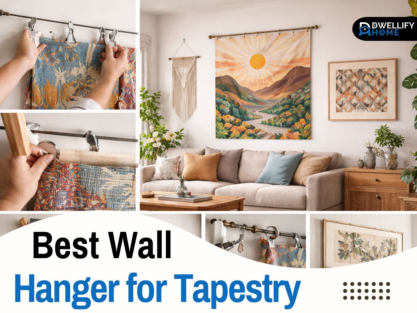wall hanger for tapestry