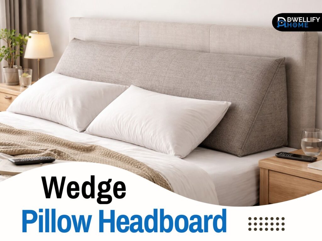 wedge pillow headboard