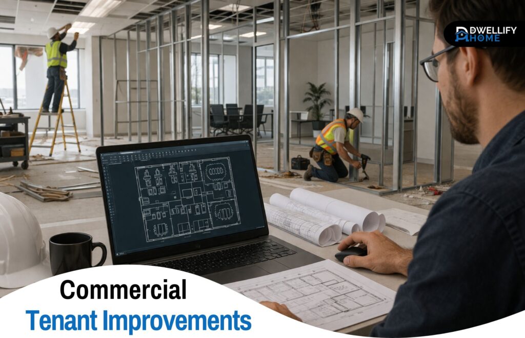 Commercial Tenant Improvements and CAD Conversion in Modern Construction