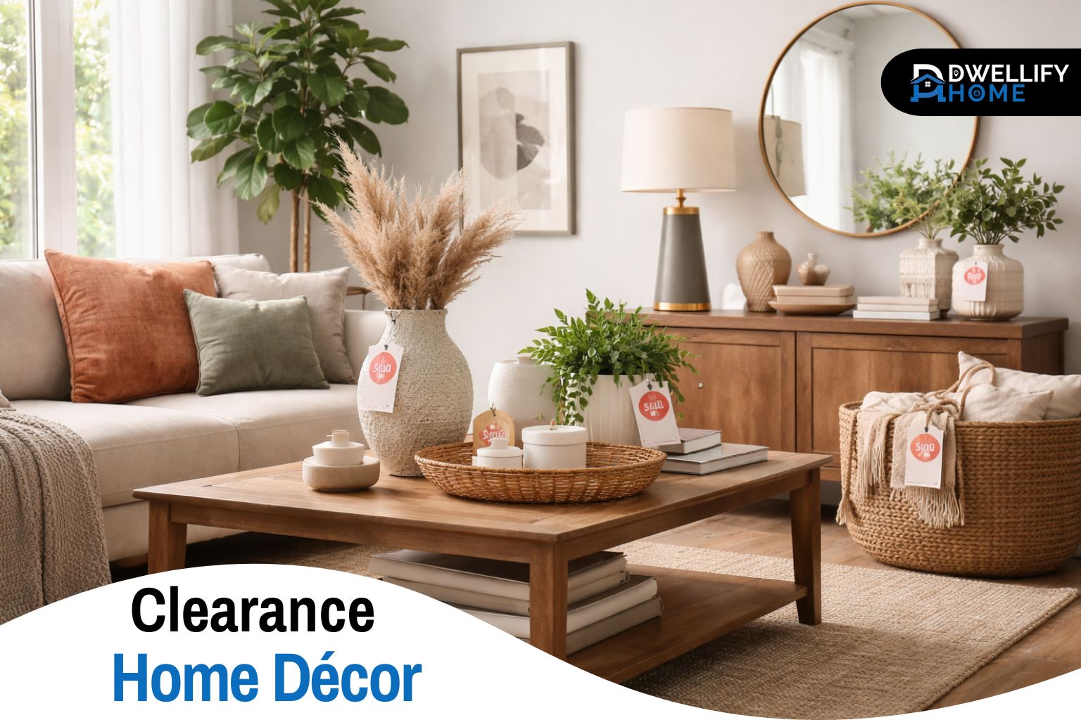 clearance home decor