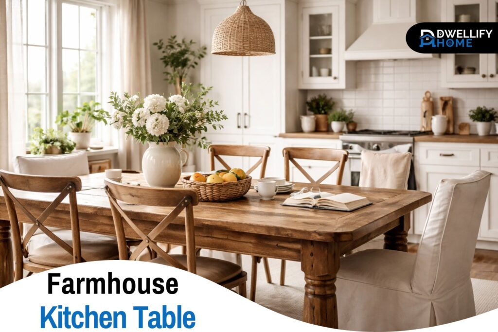 farmhouse kitchen table
