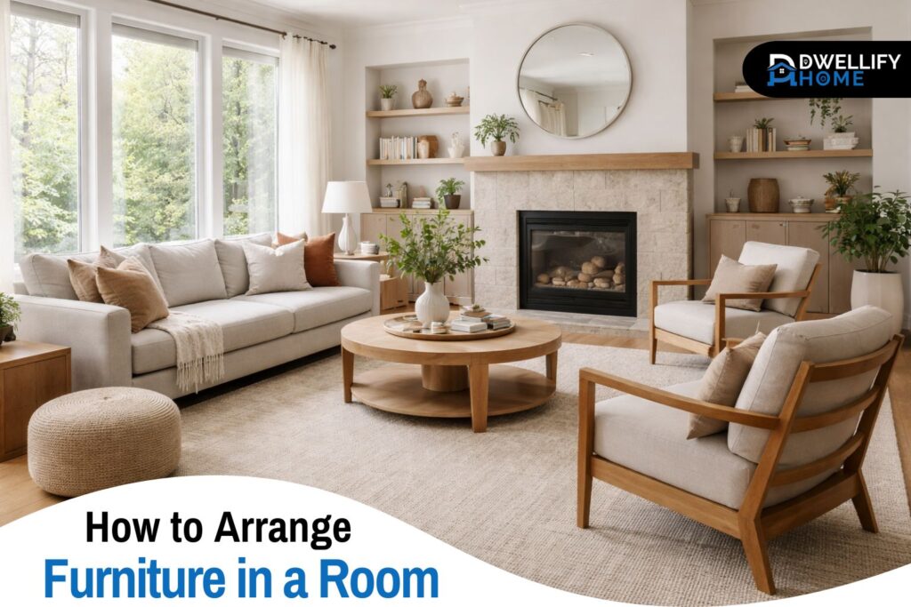 how to arrange furniture in a room
